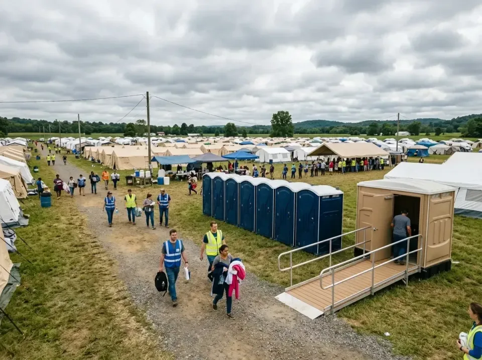 disaster-relief-camp-restrooms-010 — frequently asked questions, Dumpster & Portable Bathrooms Rental in Garner, IA